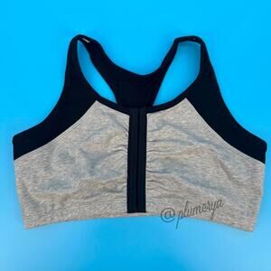 Fruit of the Loom Vintage Y2K Front Closure Cotton Sports Bra Women's Size 40